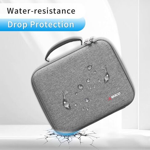 RLSOCO Case for Shure SM7B Dynamic Vocal Microphone & Shure MV7+ / MV7X / MV7 Podcast Dynamic Microphone (Black) in Kuwait