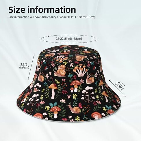 Hat Reversible Fisherman Hats Double Sided Wearing for Women Men Boys Girls in Saudi Arabia