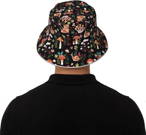 Hat Reversible Fisherman Hats Double Sided Wearing for Women Men Boys Girls in Saudi Arabia