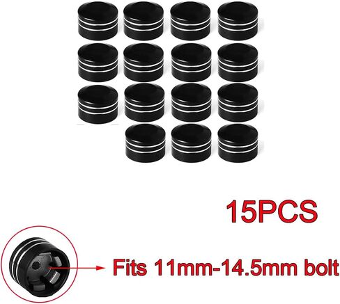 Motorcycle Aluminum Engine Bolt Caps Cover For Harley Touring Street Glide FLHX FLHR Parts (Chrome) in Saudi Arabia