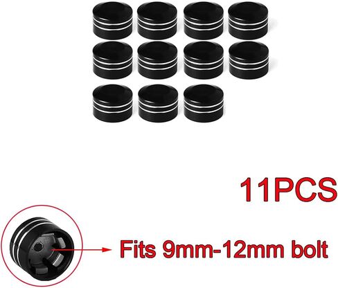 Motorcycle Aluminum Engine Bolt Caps Cover For Harley Touring Street Glide FLHX FLHR Parts (Chrome) in Saudi Arabia