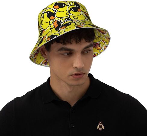 Hat Reversible Fisherman Hats Double Sided Wearing for Women Men Boys Girls in Saudi Arabia