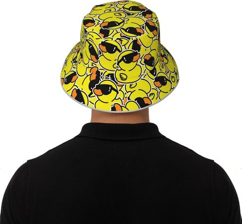 Bucket Hat Hat Reversible Fisherman Hats Double Sided Wearing Women Men in Saudi Arabia