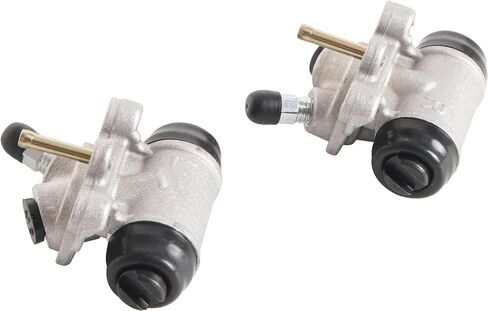 أسطوانات عجلة الفرامل الأمامية اليسرى اليمنى متوافقة مع Honda FourTrax 300 2x4 TRX300 1988-1992 يستبدل OE # 45350-HC4-006 45370-HC4-006 45370-HC4-506 in Saudi Arabia