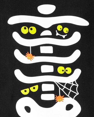 Carter's Boys' 2 Piece Glow-in-The-Dark Snug Fit Cotton Halloween PJS in Saudi Arabia