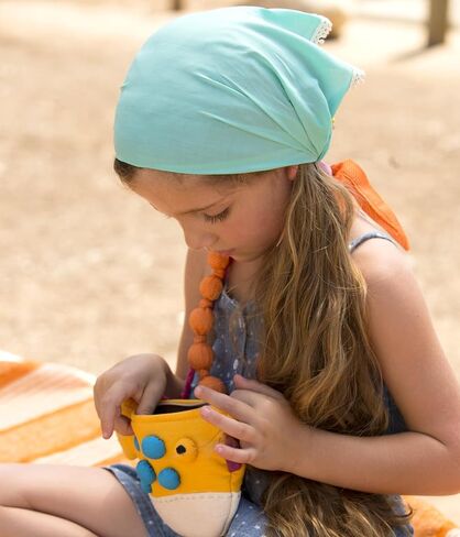 Little Girls Bandana Scarf Headband (Age 3-8Y) in Saudi Arabia