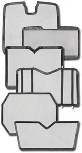 Belmor BS-2102-1 غطاء مصبغة لشاحنة شاشة سوداء لـ 2004-2010 Freightliner Century Class S/T in Kuwait