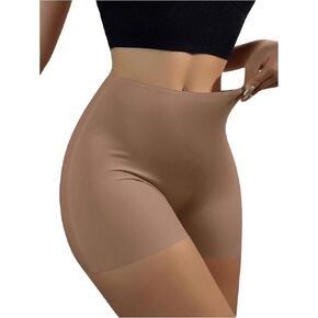 WDIRARA Women's High Waist Seamless Thigh Shapewear Tummy Control Body Shaper Shorts