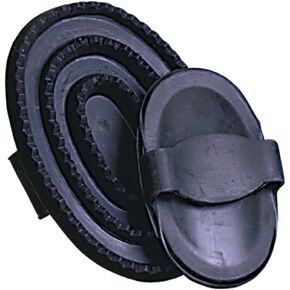 Weaver Leather Large Rubber Curry Comb, Black, 65-2141