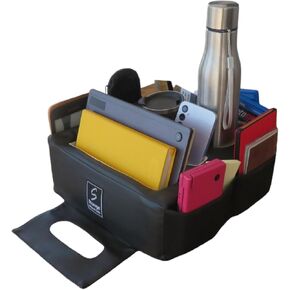 Car Cup Holder Organizer Caddy - for SUV, Boat, Rv, Bed, Bedroom, Sofa, Couch - Holds Drinks, Snacks, Phone, Tablet