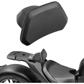 KEMIMOTO 1up Driver Backrest Compatible with Can-Am Ryker 600, 900, Sport, Rally Edition Elastic Adjustable Angle Lumbar Support (Requires Max Mount), Replace #219400960