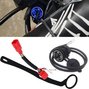 Compatible with Honda GROM 125 MSX125 （2021-2024） Motorcycle Phone USB Quick Charge 3.0 Type-c PD Dual USB Port + Adapter Wire Harness + Mount Bracket