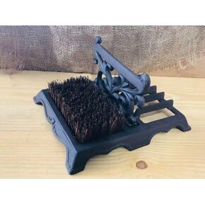 Rustic Cast Iron Boot Brush and Scraper Cleaner
