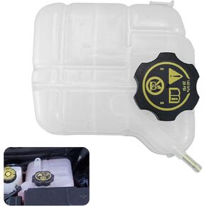 13220124 Coolant Reservoir Tank with Cap Compatible with 2010 - 2020 Buick Allure, LaCrosse , Regal | Cadillac SRX, XTS | Chevrolet Impala, Malibu, Limited Replaces# 603-385