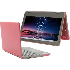 mCover Hard Shell Case ONLY Compatible for 2023~2024 11.6" Lenovo Chromebook 300E Yoga Gen4 / 100E Gen 4 Laptop (NOT Fitting Any Other Lenovo Models) - Black