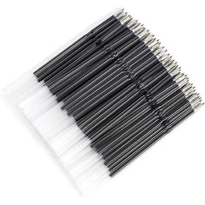 20 Pcs Black 0.7Mm Ballpoint Pen Refill Press Ballpoint Pen Refill Replace Signature Refill Student Office Stationery Pens and Refills