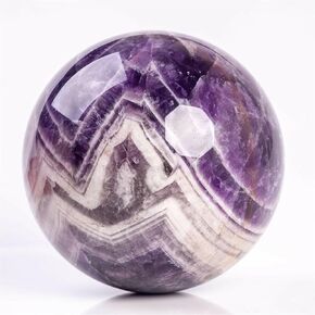 Natural Clear Quartz Crystal Ball,White Crystal Sphere Healing Crystal Ball with Stand Home Decor Prosperous Love Invite Wealth + Pedestal (900g)…