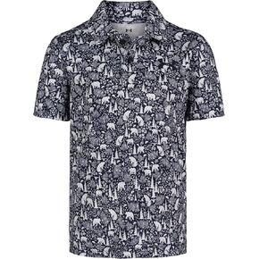 Under Armour Boys' Playoff 3.0 Printed Polo (Little Big Kid)