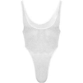 بدلة رجالية شبكية من شبكة صيد السمك قميص عضلي شفاف بدون أكمام بذلة علوية برقبة دائرية عميقة قميص داخلي للحفلات والنوادي in Kuwait