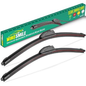Windshield Wiper Blades,Car Wipers Blade 22X18 Inch with Premium Rubber and Stable Base Design,OEM Quality Wiper Clear Quiet and Durable Auto Replacement Windshield Wipers for All-Season Use