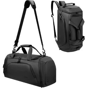 MANUEKLEAR 3 In 1 Mens Gym Backpack with Shoe Compartment, Gym Bags for Men and Momen with Wet Compartment for Travle, Sports Gym Duffle Bag for Workout