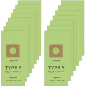 10 Pack Type Y Vacuum Dust Cleaner Bags Replacement to Hoover WindTunnel Upright Style Y, Z, YZ Paper Bags Replace Part 4010100Y