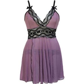 Erotic Women Lavender Nightgowns Various Sizes for Brides/Anniversary/Valentine or Any Special Occasion