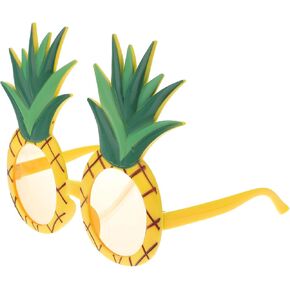 Hawaii Party Eyeglasses Pineapple Glasses Decorative Photo Props Creative Eye Glasses Funny Party Costume Accessaries Luau Party Decorations