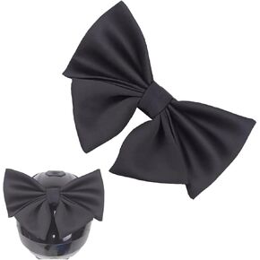 Large Bow Helmet Decorations Cute Helmet Bow Suction Cup Fitted Helmet Accessories for Ski Bike Motorcycle Helmet in Saudi Arabia