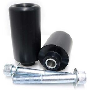 Shogun USA Made Honda CB300F CB 300 F 2015 2016 2017 2018 Black No Cut Frame Sliders Fits ABS & NON ABS Models - 750-3129