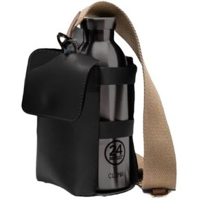 Water Bottle Holder Cell Phone Purse Carrier with Strap Road Trip Essential Travel Gifts For Walkers