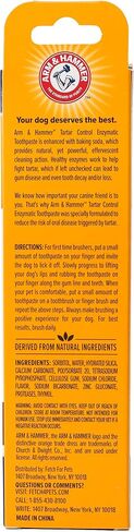 Arm & Hammer Tartar Control Enzymatic Dog Toothpaste, Beef Flavor, 2.5 Oz in Kuwait