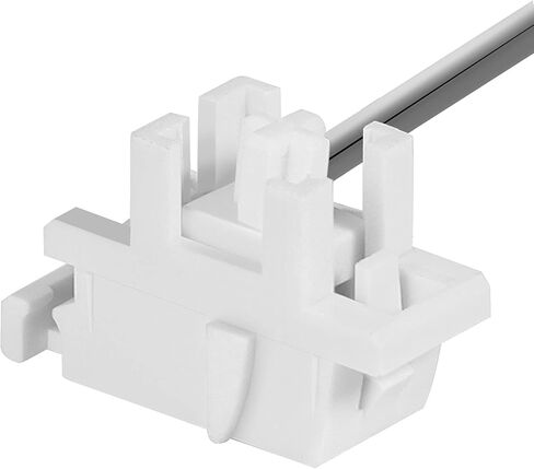 DUROCK White Plate Mount Stabilizers Compatible 60/87 Keyboard Kit in Saudi Arabia