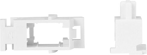 DUROCK White Plate Mount Stabilizers Compatible 60/87 Keyboard Kit in Saudi Arabia