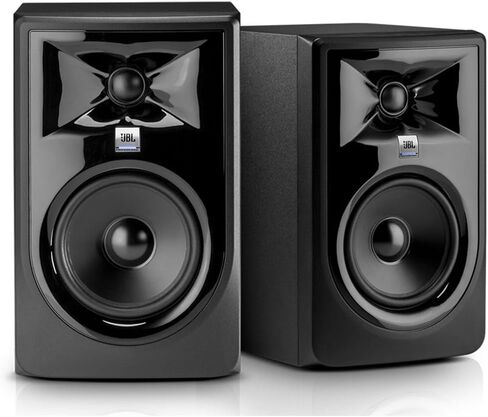 شاشة استوديو JBL Professional 305P MkII من الجيل التالي مقاس 5 بوصات ثنائية الاتجاه، تُباع كزوج، باللون الأسود in Saudi Arabia
