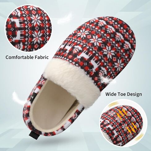 L-RUN Womens Mens Slippers Soft Curly Lightweight House Shoes Cozy Slippers with Fleece Lining for Indoor and Outdoor in Saudi Arabia