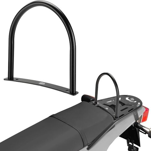 KEMIMOTO Motorcycle Luggage Rack Sissy Bar Rack Compatible with CRF250L 300 450 KLX250S KLX300 DRZ400S/SM and KLX400S Grom Navi XT250 Super73 Enduro Series Rear Rack(not Included Motorcycle Rear Rack) in Saudi Arabia