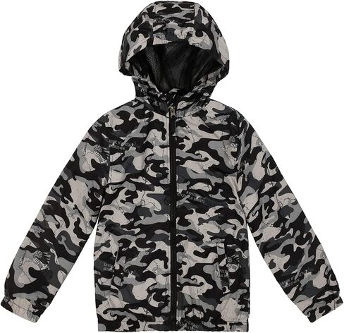 SNOW DREAMS Boys Waterproof Rain Jacket Windbreaker Lightweight Coat Kids Raincoat Outerwear in Saudi Arabia
