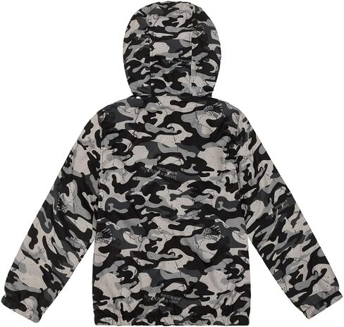 SNOW DREAMS Boys Waterproof Rain Jacket Windbreaker Lightweight Coat Kids Raincoat Outerwear in Saudi Arabia