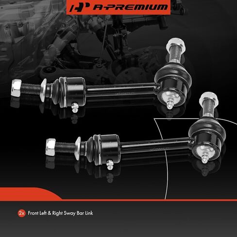 A-Premium 2 x Front Sway Bar Links Stabilizer Bar Links, Compatible with Lincoln Aviator 2003 2004 2005 in Saudi Arabia