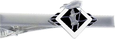 Captain Moroni Tie Bar Antique Silver plate Tie Clip in Saudi Arabia