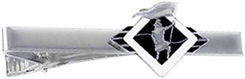 Captain Moroni Tie Bar Antique Silver plate Tie Clip in Saudi Arabia
