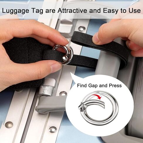 حامل جواز السفر مع مجموعة بطاقات الأمتعة، غطاء جواز السفر مع حجب RFID، محفظة جواز السفر متعددة الفتحات، حامل مستندات السفر من الجلد المقاوم للماء للنساء والرجال، حافظة جواز سفر مضحكة على شكل قطة سوداء in Kuwait