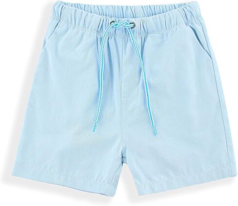 Toddler Boys Shorts Cotton Shorts with Drawstring Casual Elastic Waist Shorts for Boys or Girls 2-7 Years in Saudi Arabia