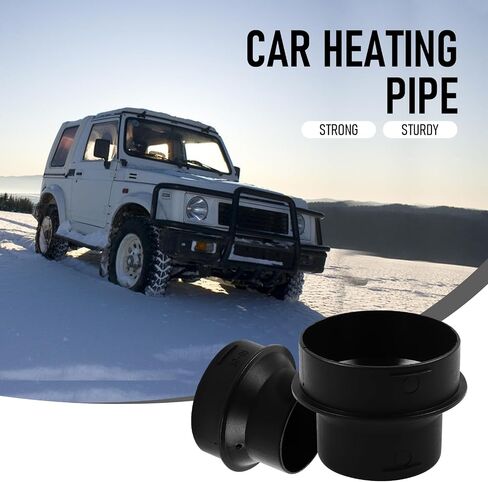 Car Heater Air Vent Ducting Elbow Pipe Outlet Exhaust Connector (60MM to 75MM Heater Ducting Adaptor) in Saudi Arabia