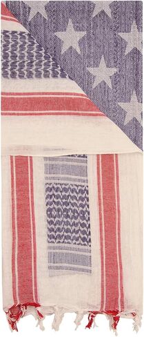 Stars And Stripes Military Shemagh Tactical 100% Cotton Scarf Head Wrap in Kuwait