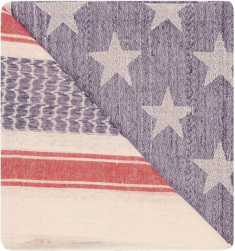 Stars And Stripes Military Shemagh Tactical 100% Cotton Scarf Head Wrap in Kuwait