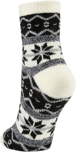 Sof Sole Women's Fireside Double-Layer Cozy Ultra-Warm Soft Giftable Multi-Pack Crew Socks (3-pack) in Saudi Arabia