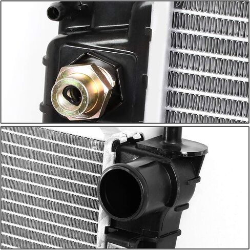 DNA Motoring OEM-RA-2818 2818 OE Style الألومنيوم استبدال المبرد التبريد متوافق مع 04-06 إكسبيديشن 5.4 / 05-08 F-150 4.2 4.6 5.4 AT in Saudi Arabia