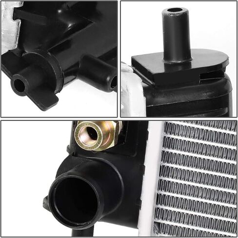 DNA Motoring OEM-RA-2818 2818 OE Style الألومنيوم استبدال المبرد التبريد متوافق مع 04-06 إكسبيديشن 5.4 / 05-08 F-150 4.2 4.6 5.4 AT in Saudi Arabia